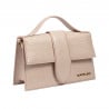 Women shoulder bag 028g croco beige