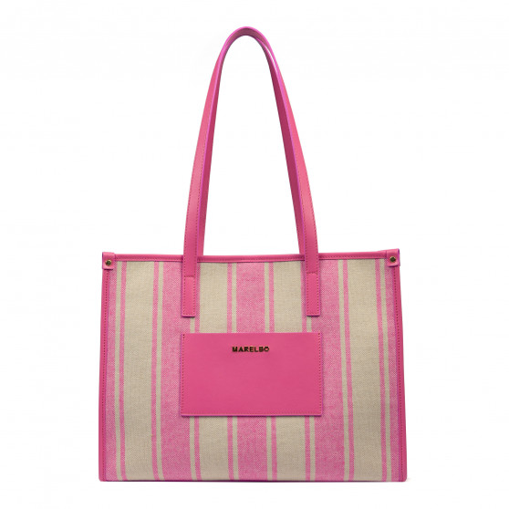 Geanta dama de plaja 031g pink barbie combined
