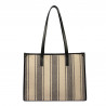 Geanta dama de plaja 031g black combined