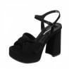 Women sandals 1310 black velour
