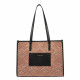 Geanta dama de plaja 031g motiv pink combined