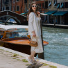 Women shoulder bag 027g cappuccino