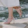 Women sandals 1337 silver