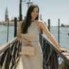 Women shoulder bag 028g croco beige