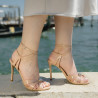 Women sandals 1326 patent nude