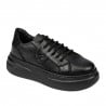 Pantofi sport dama 6077 negru combinat