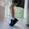 Women sport shoes 6074 black combined