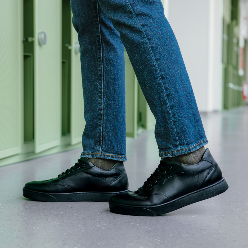 Pantofi casual/sport barbati 968 negru lifestyle