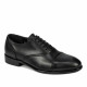 Men stylish, elegant shoes 978 black
