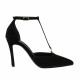 Pantofi eleganti dama 1323 negru velur