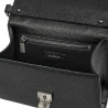 Women shoulder bag 032g 01 black caviar