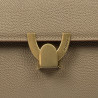 Women shoulder bag 032g etoupe caviar