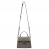 Women shoulder bag 032g 01 taupe caviar