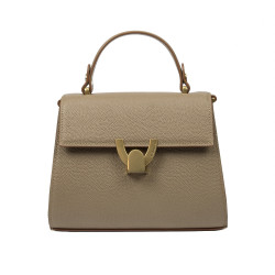 Women shoulder bag 032g etoupe caviar