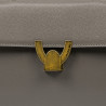 Women shoulder bag 032g taupe caviar