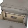 Women shoulder bag 032g 01 taupe caviar