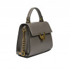 Women shoulder bag 032g taupe caviar