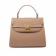 Women shoulder bag 033g beige box