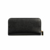 Women wallet 201g black caviar