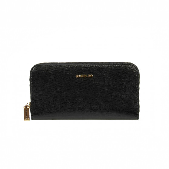 Women wallet 201g black caviar