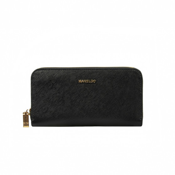 Women wallet 201g black safiano