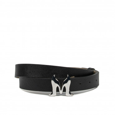 Curea dama 41m negru presat