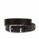 Curea barbati 71b bicolor biz negru+biz maro