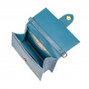 Women shoulder bag 028g croco blue