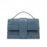 Geanta dama de umar 028g croco albastru