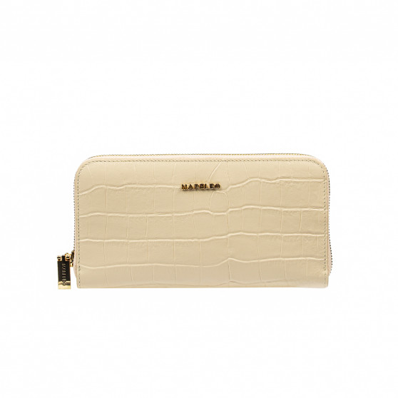 Women wallet 201g croco cream