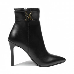 Ghete cu toc dama 1400 black