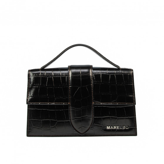 Geanta dama de umar 028g 01 croco dark brown