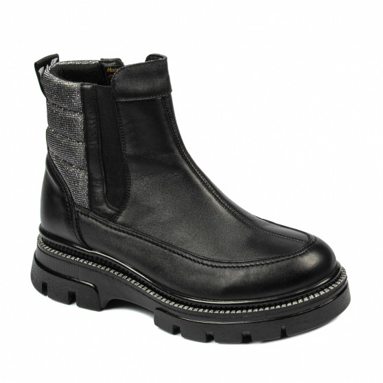 Ghete dama 3357 negru combinat