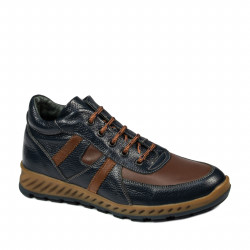 Men boots 4120 indigo+brown