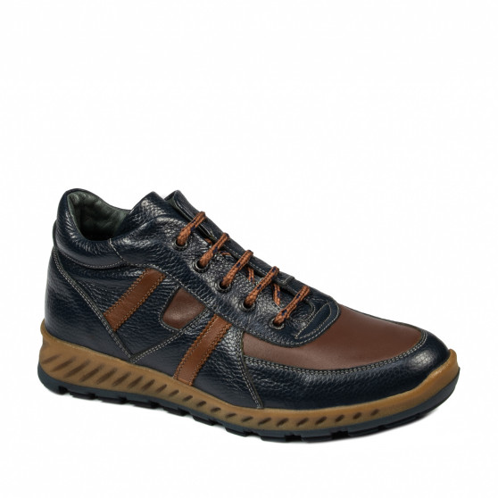 Men boots 4120 indigo+brown