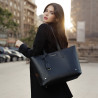 Women shoulder bag 034g black safiano