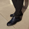 Pantofi eleganti barbati 972 lac indigo combinat lifestyle