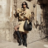 Women shoulder bag 036g black
