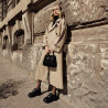 Women shoulder bag 033g black box