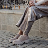 Women casual shoes 6076 sand