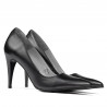 Women stylish, elegant shoes 1246 antracit pearl