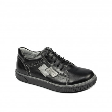 Pantofi copii mici 57-1c negru