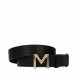 Women belt 17m biz black