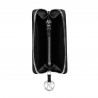 Women wallet 204g 01 black caviar