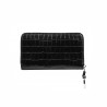 Women wallet 204g 01 croco black