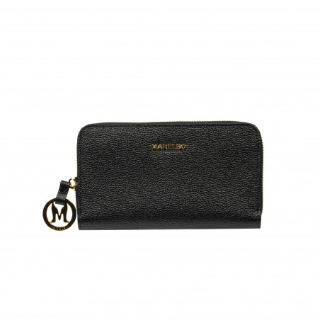 Women wallet 204g black caviar