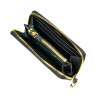 Women wallet 204g black caviar