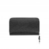 Women wallet 204g 01 black caviar