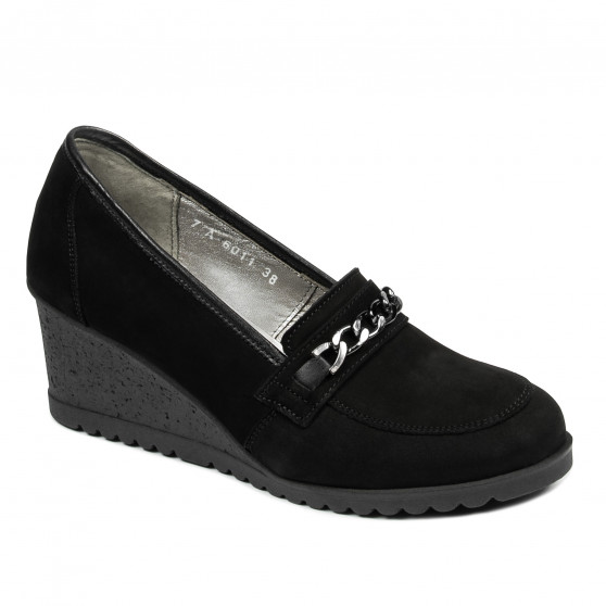 Pantofi casual dama 6011 bufo negru