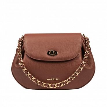 Women shoulder bag 026g biz brown